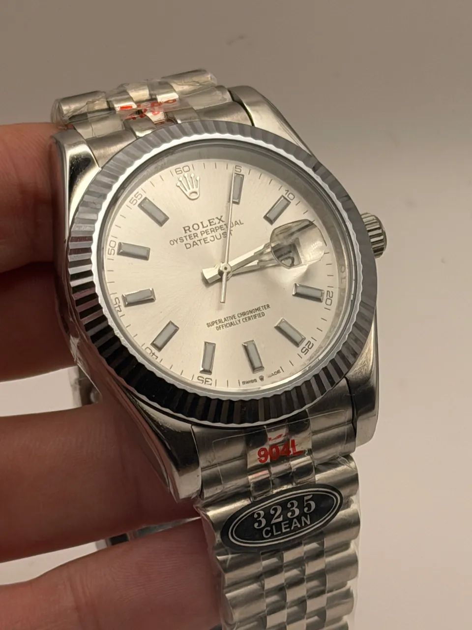 Relógio Datejust Branco - Automático - 40mm - Safira - Prm AAA+ - Foto 3