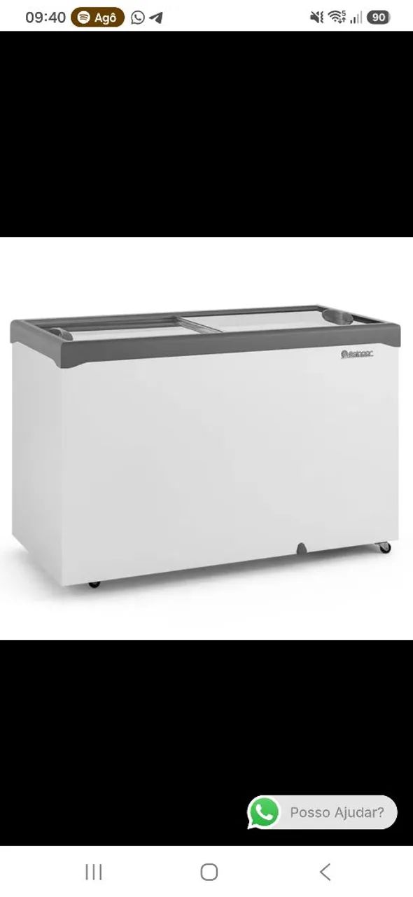 Freezer Gelopar GHDE-410, 411L