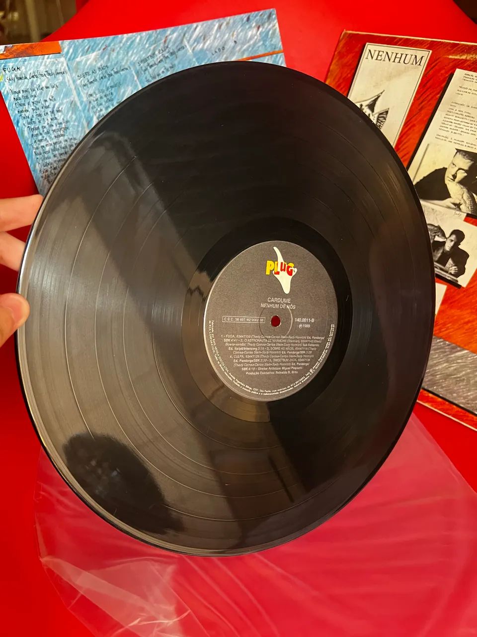 Vinil Lp disco nenhum de nós cardume  - Foto 5