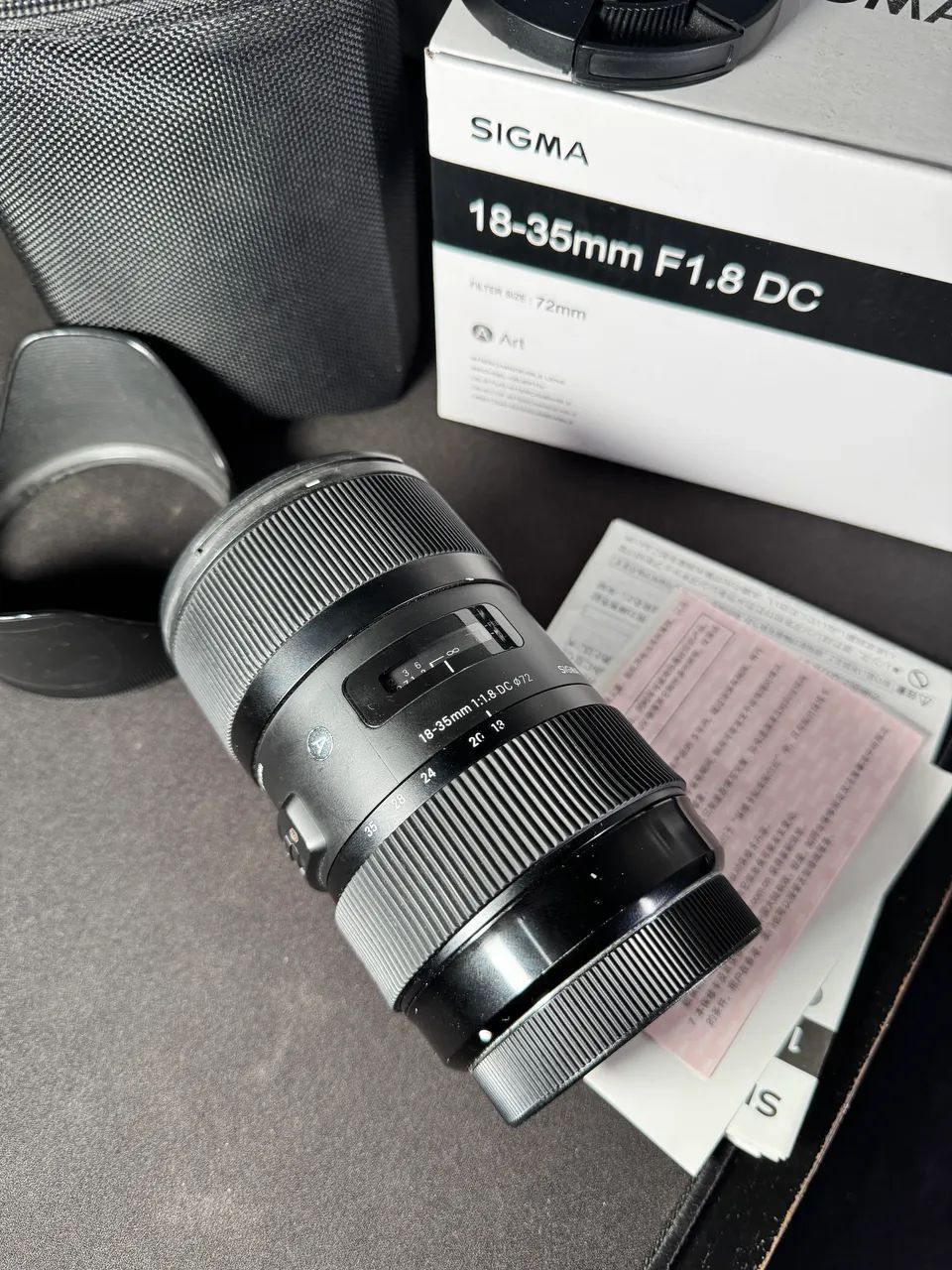 Sigma 18-35 F/1.8 para Canon EF