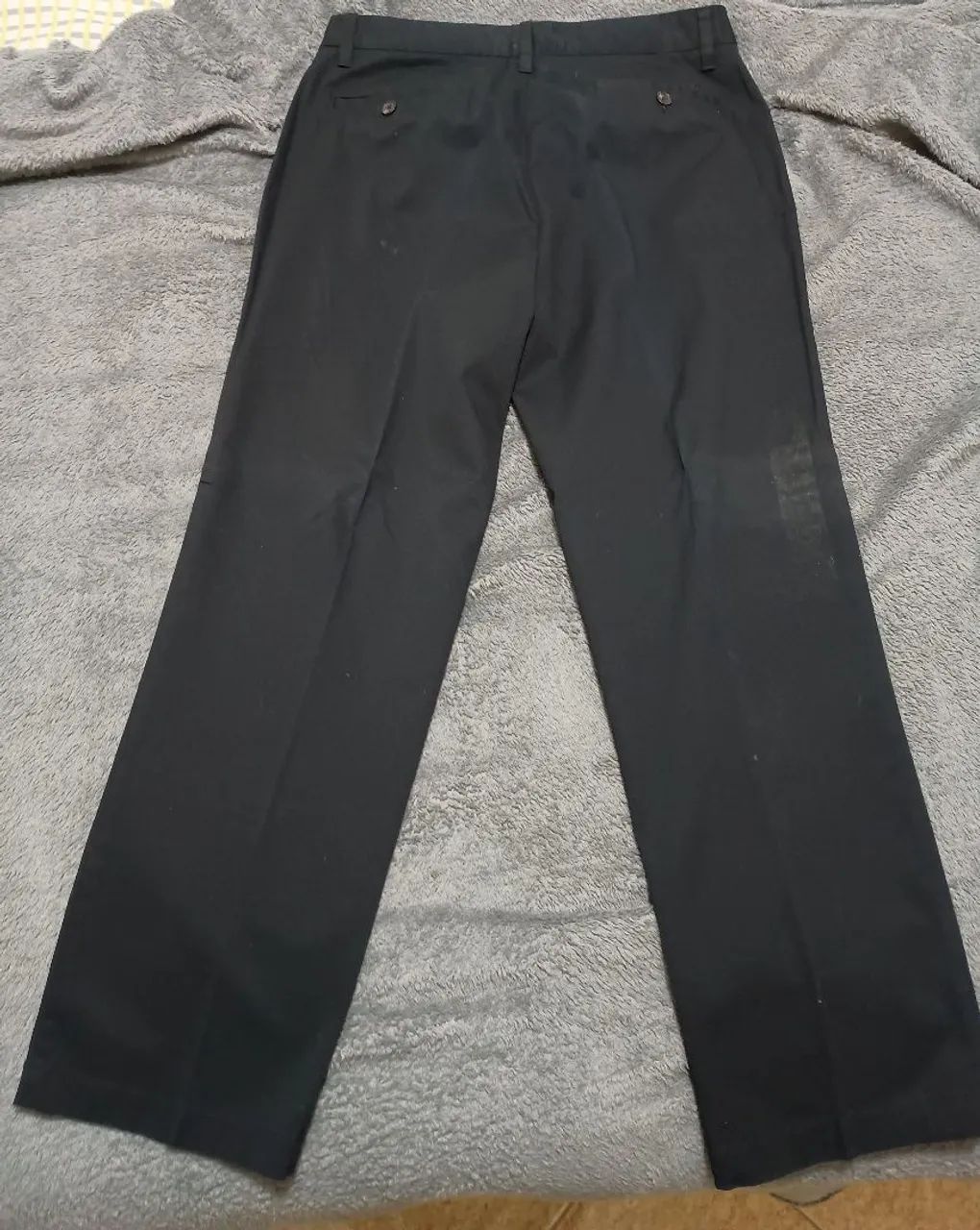 Calça de Sarja Masculina Preta Náutica  - Foto 4