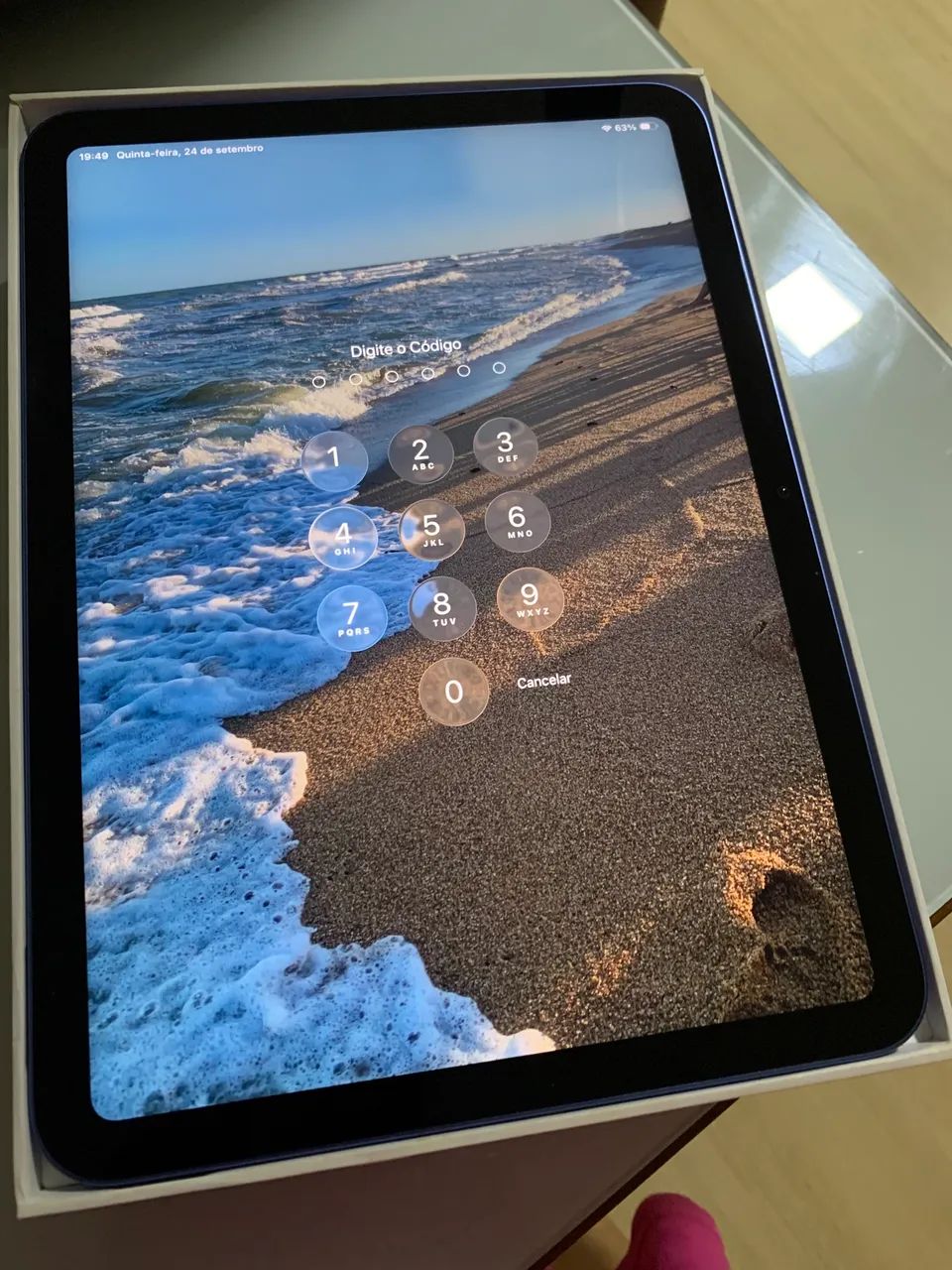 iPad blue 64G