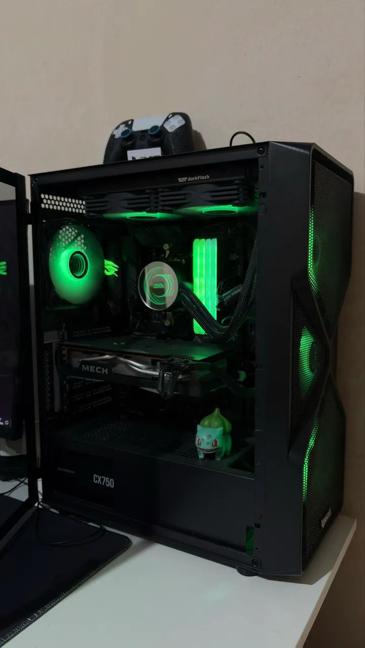 PC GAMER RX 6700xt 12gb e -Ryzen 7 5700x - Foto 3