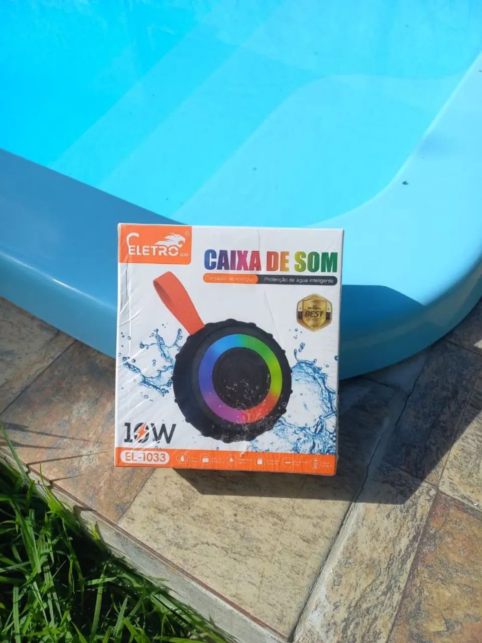 Caixa de som Bluetooth pneu