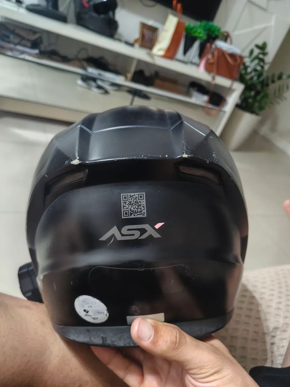 Capacete asx preto fosco - Foto 5