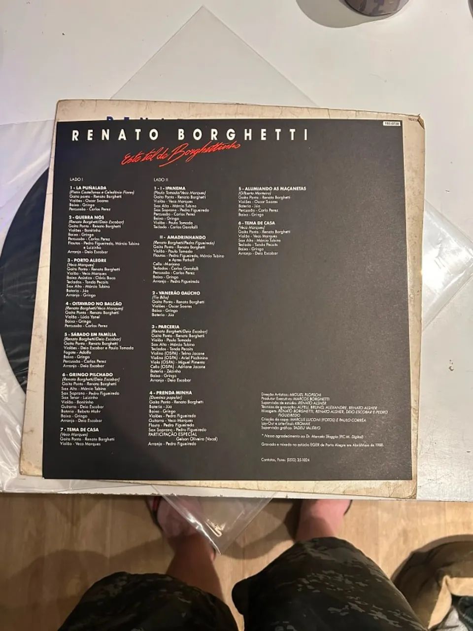 Lp Renato Borghetti - Esse tal de Borghettinho - Foto 2