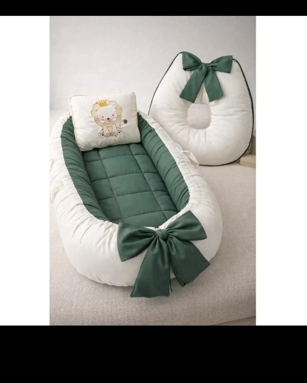 Kit ninho redutor e almofada amamentação 