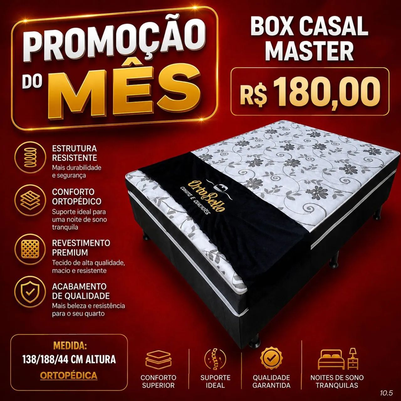 Cama Box Casal 