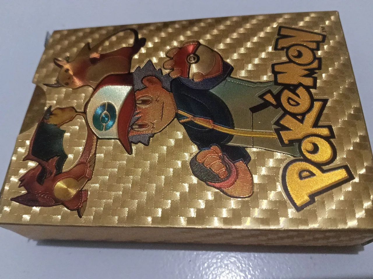 Pokémon cartas douradas 