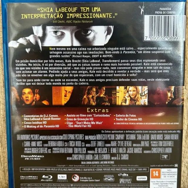 Bluray Paranóia  - Foto 2