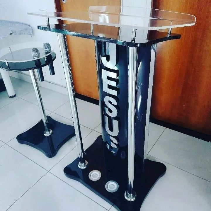 Promoção em Púlpito aço inox com acrílico.. - Foto 4
