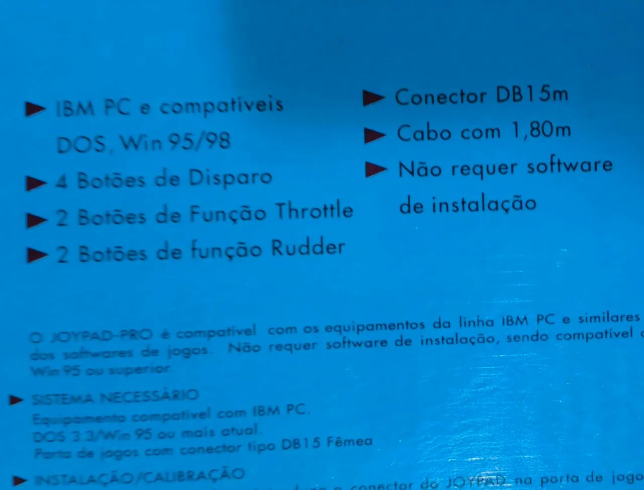 Joypad-Pro 5830 vermelhos Novos na caixa! O par! - Foto 3