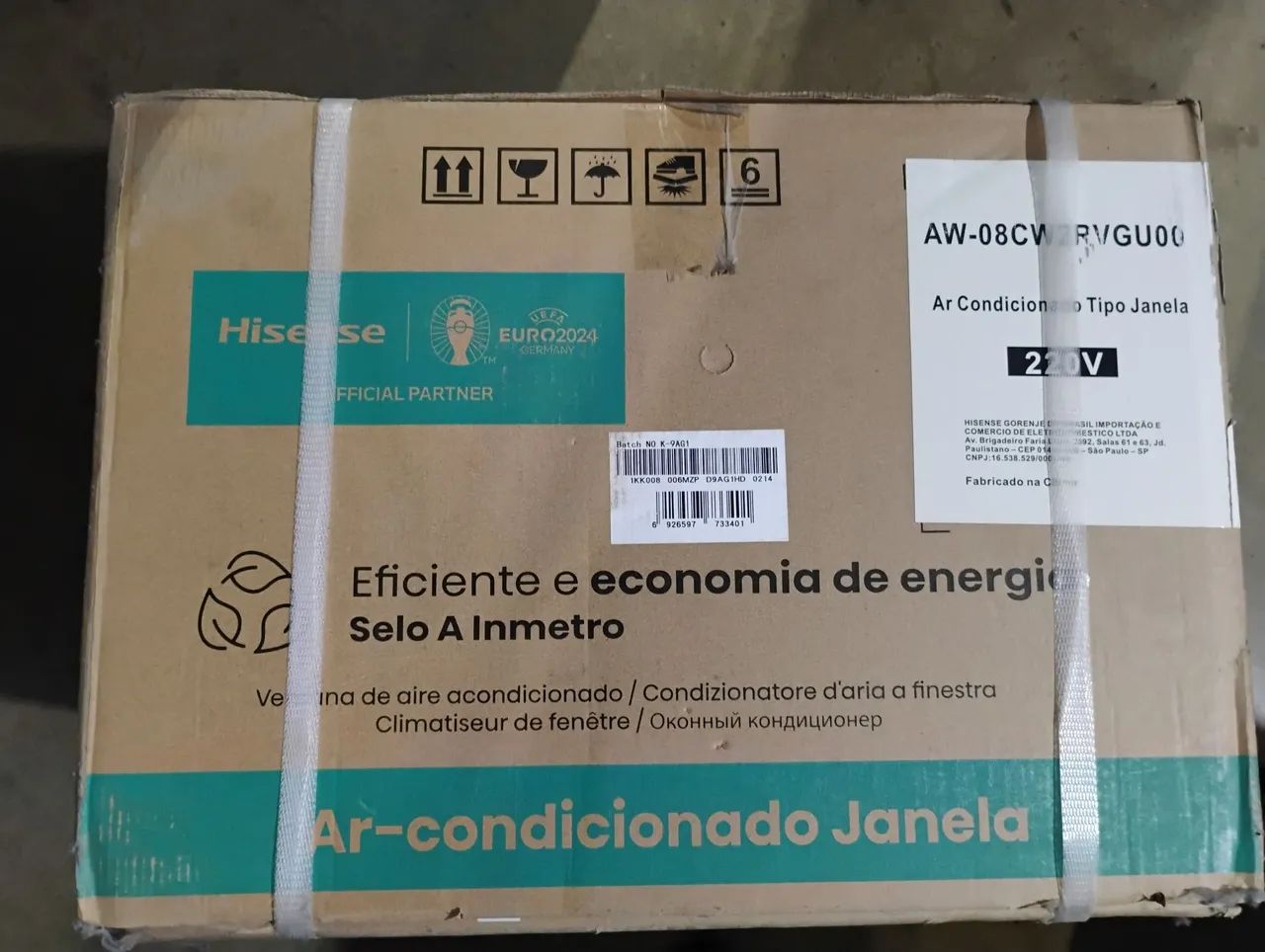 Ar condicionado de janela Hisense 