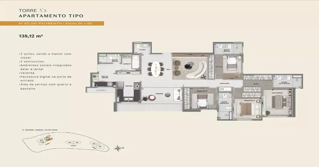 PLANTA 138m²