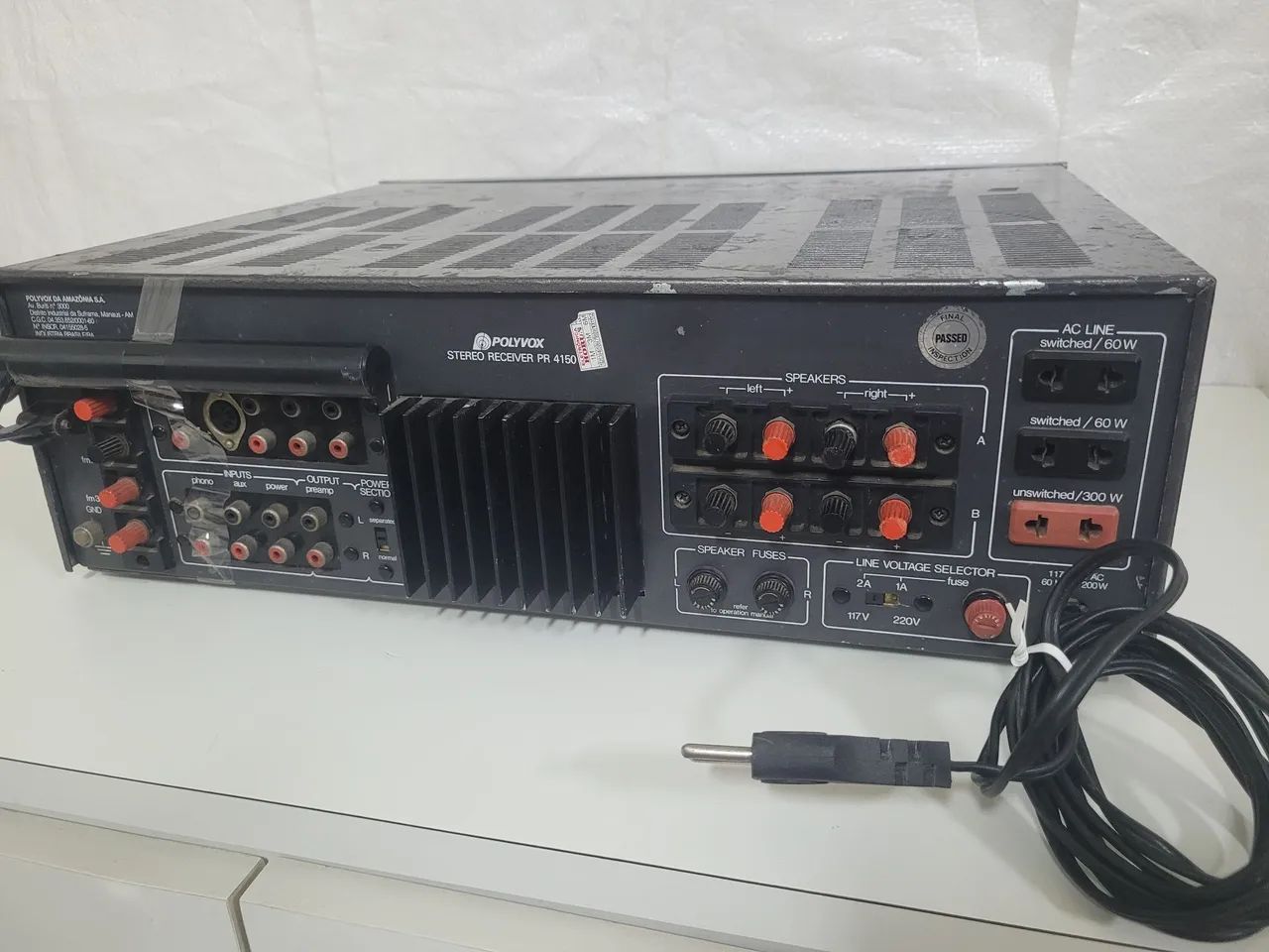 Receiver Polyvox PR 4150 Stereo  - Foto 4