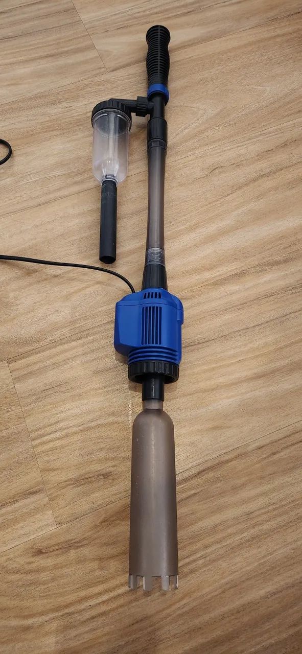 Sifão Elétrico Sunsun Hxs-02 800l/h 16w Limpeza Aquário Lago