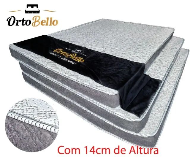 Colchão  casal D33 ortobelo