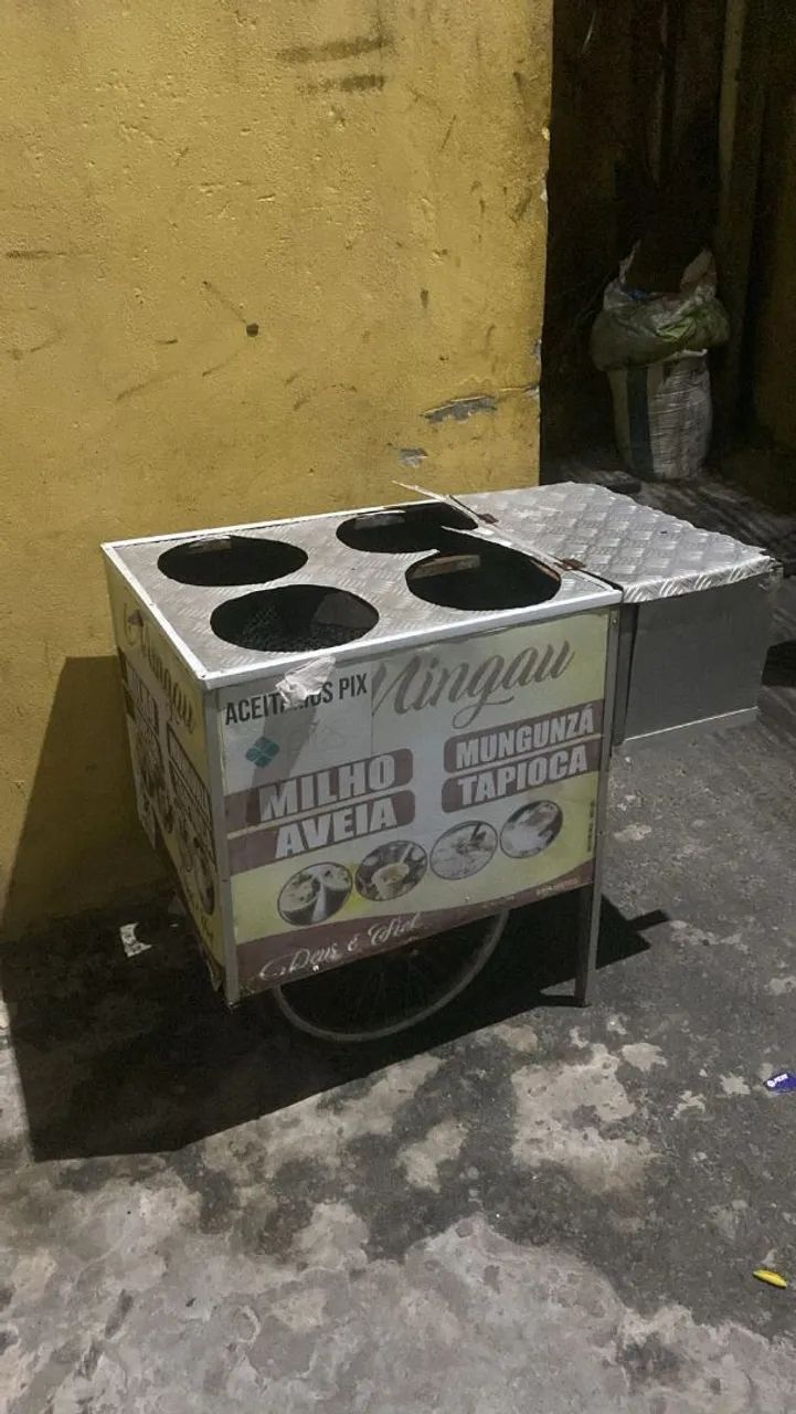 Carrinho de sopa e mingau  - Foto 2