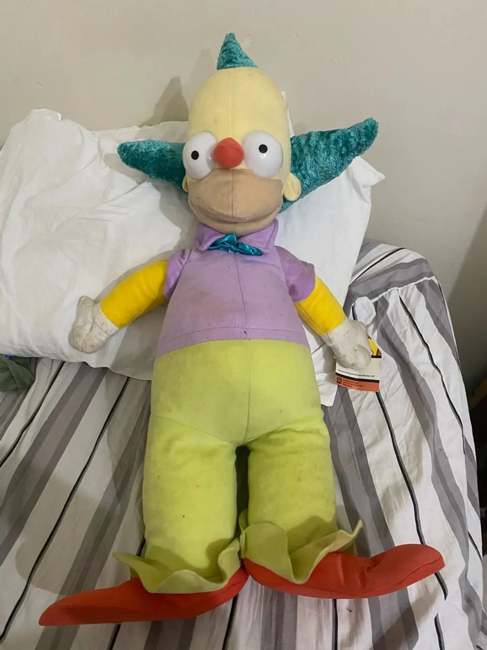 Pelúcia Krusty grande vinda direto dos EUA