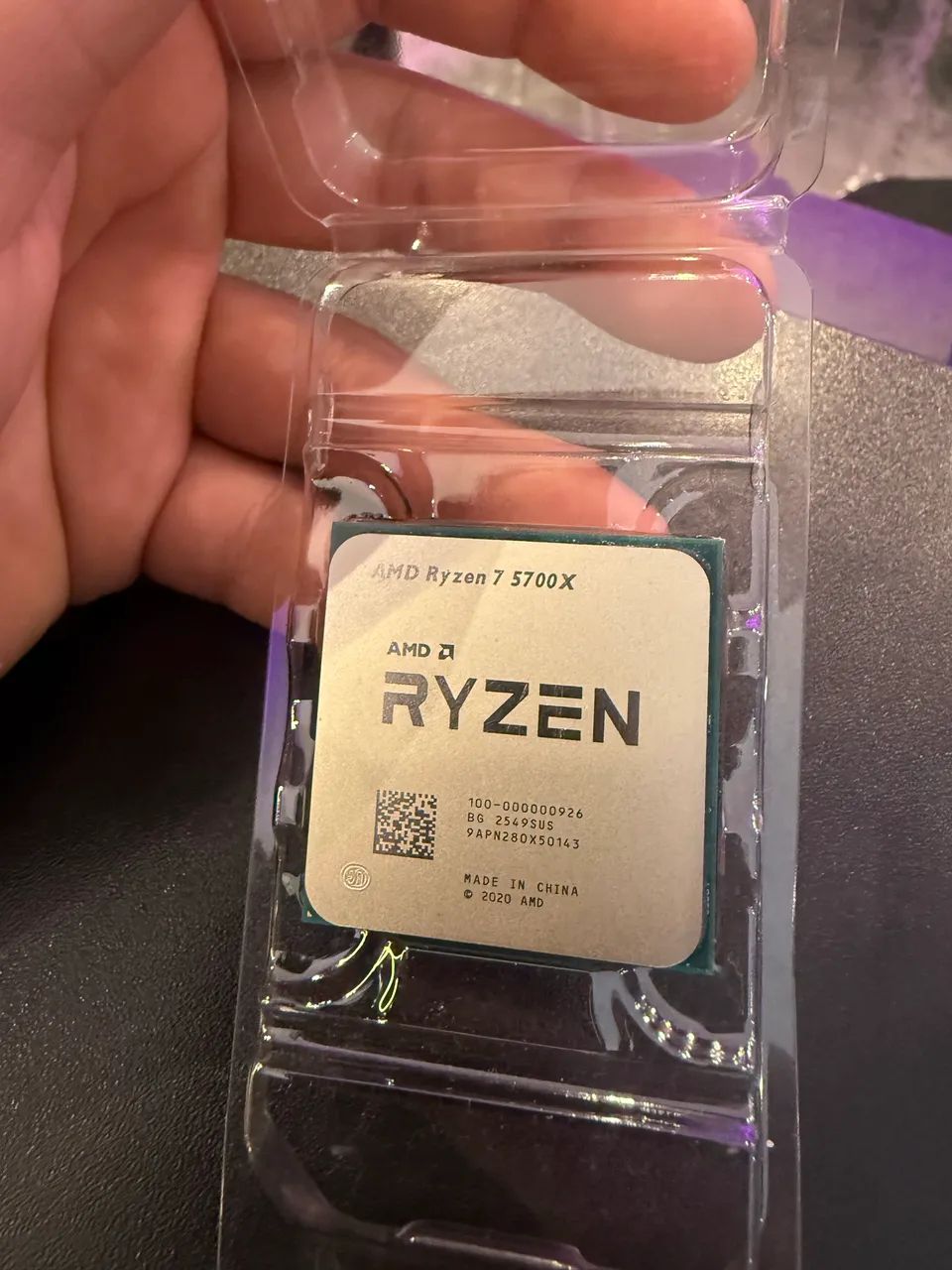 Processador Ryzen 7 5700X AM4 NOVO S/ Cooler - Foto 2