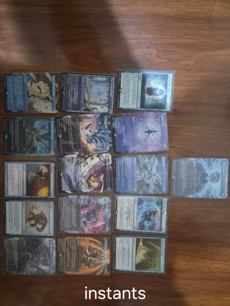 Deck Comander Monoblue Magic MTG - Combo Cópia (DeckProxy+100sleves - VEJA A DESCRIÇÃO)  - Foto 3