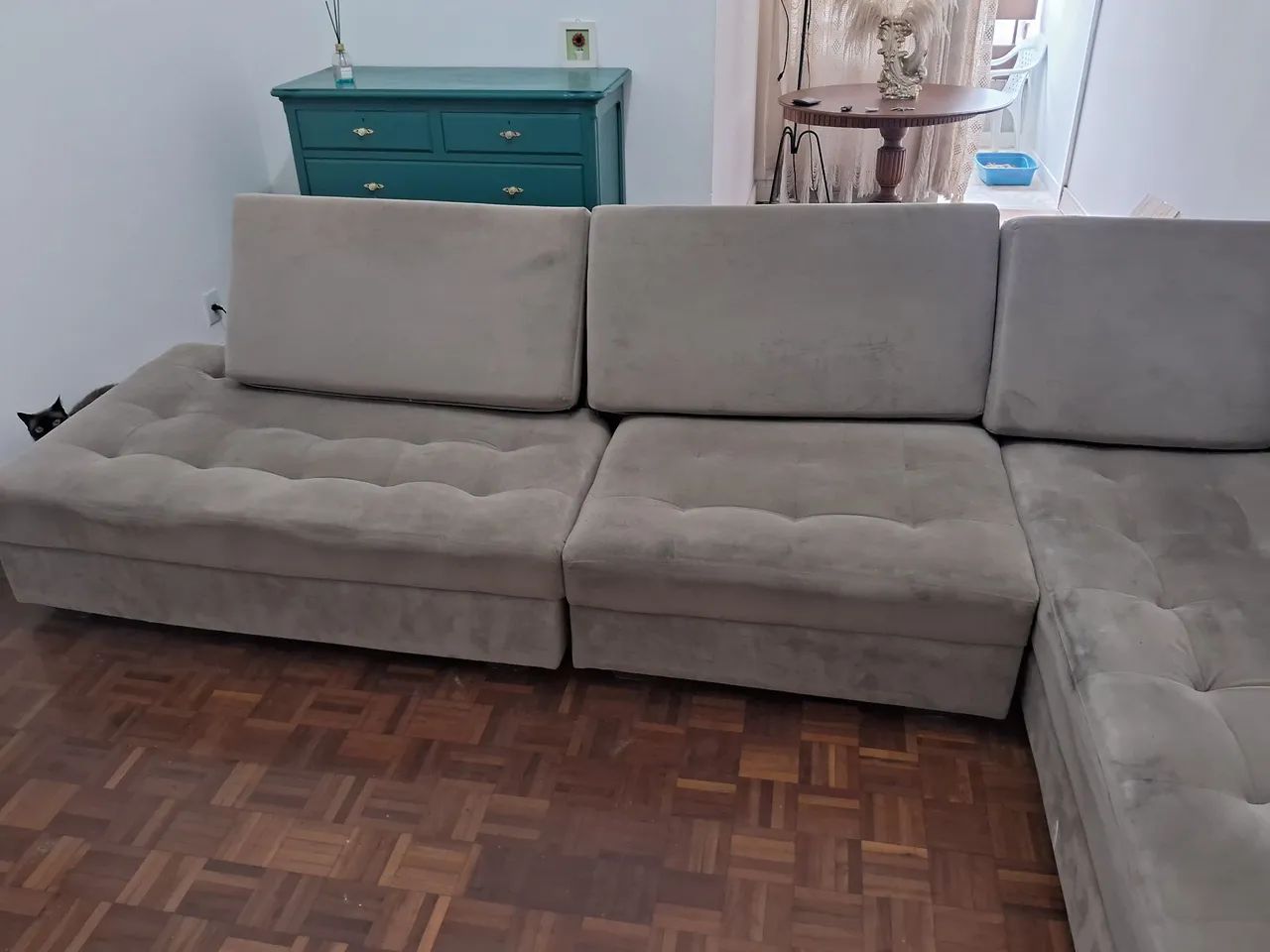 Jogo de sofás em L