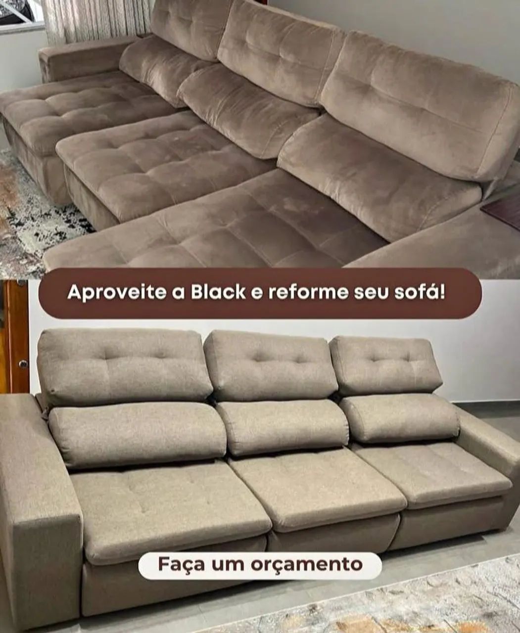 Sofá  reforma  - Foto 2