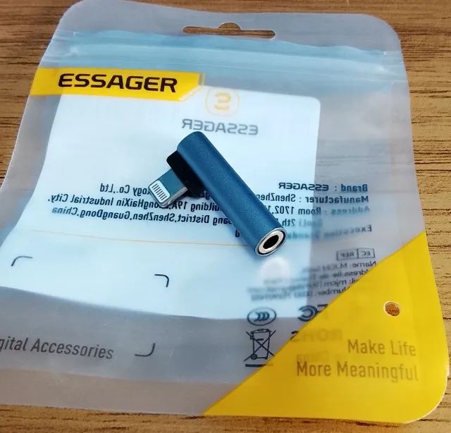 Adaptador iPhone Fone de Ouvido - Foto 4