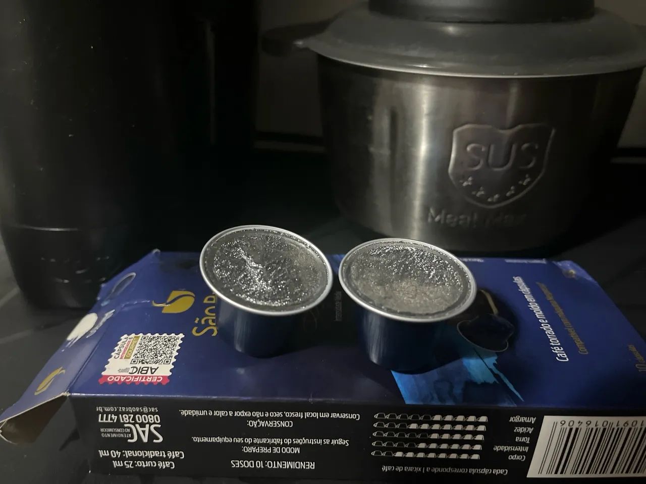 Vendo 20 caixas do café cápsula das sombras - Foto 2
