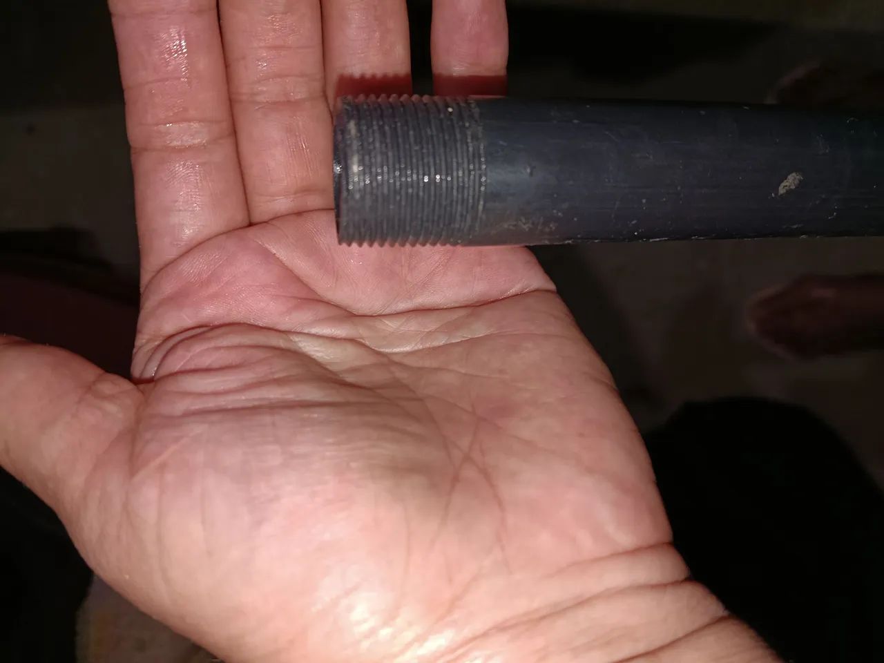 Tubo Krona Preto PVC com Rosca 3/4 polegadas para Instalações Elétrcasica  - Foto 5