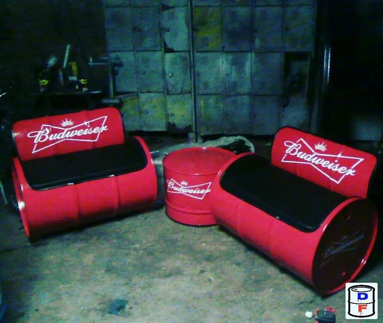Sofa tambor 3 peças personalizado - Foto 4