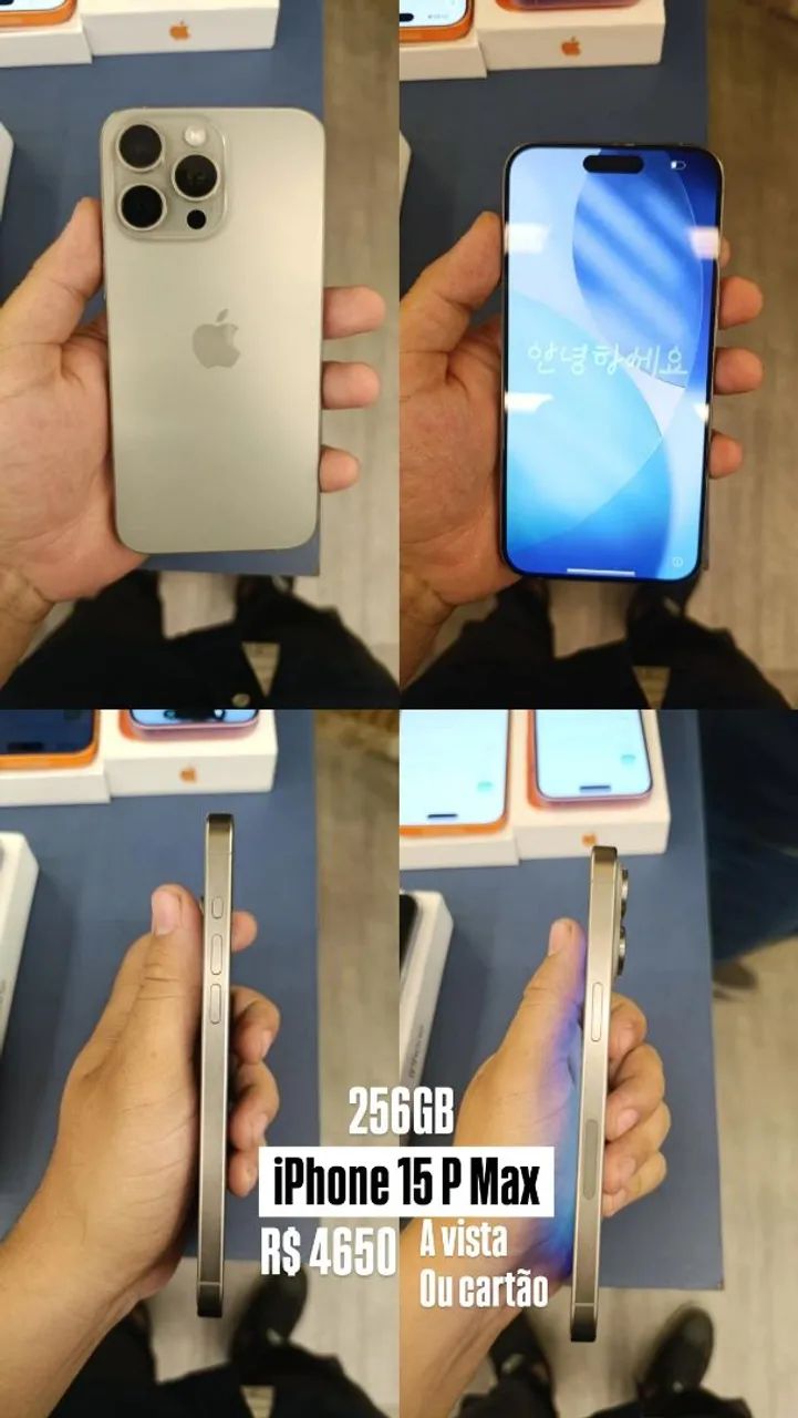 Ótimo estado iPhone 15 P Max
