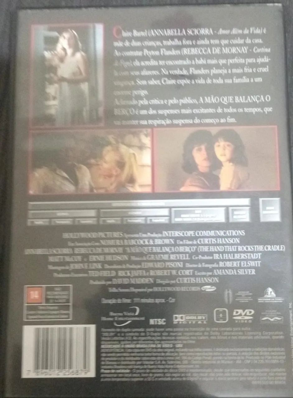 DVD A MÃO QUE BALANÇA O BERÇO  - Foto 2