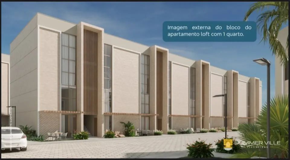 Apartamento de 1 quarto à venda na praia de Flecheiras - Foto 3