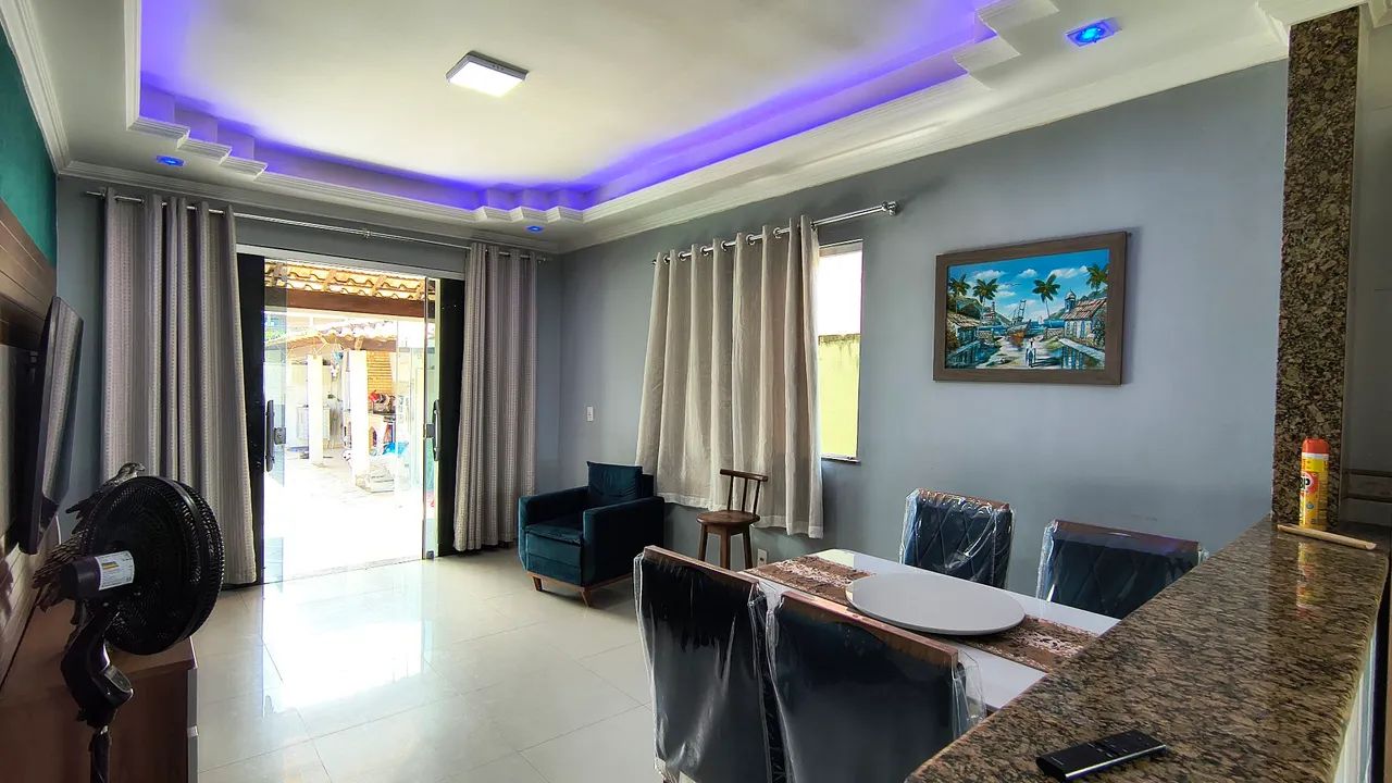 Amparo imóveis -vende casa 3 quartos sendo 1 suíte área gourmet e piscina-Araruama - Foto 3