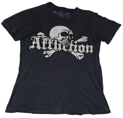 affliction crossbones grail size