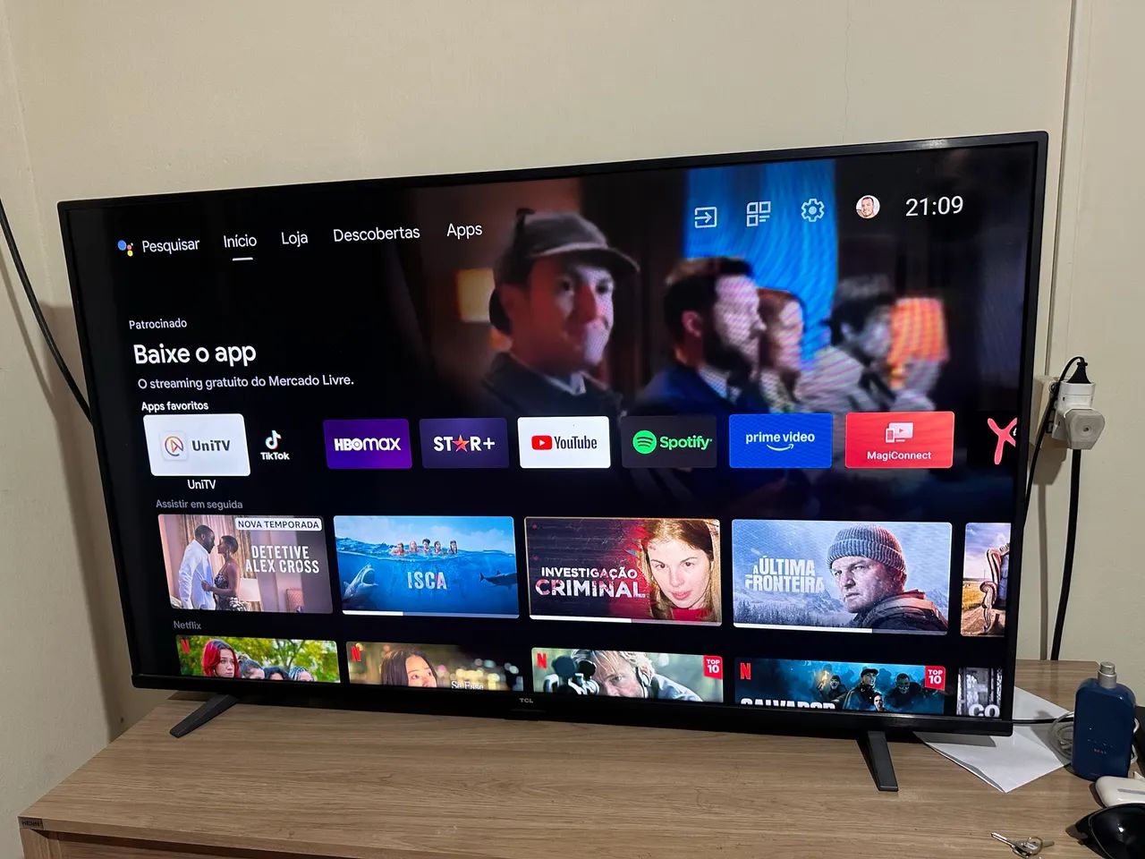 Vendo tv 50 polegadas Tcl - Foto 3