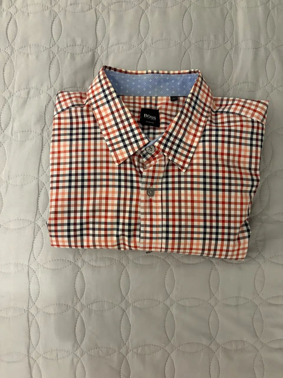 Camisa social Hugo Boss quadriculada