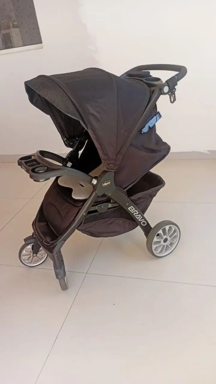 Carrinho de bebê bravo chicco - Foto 5