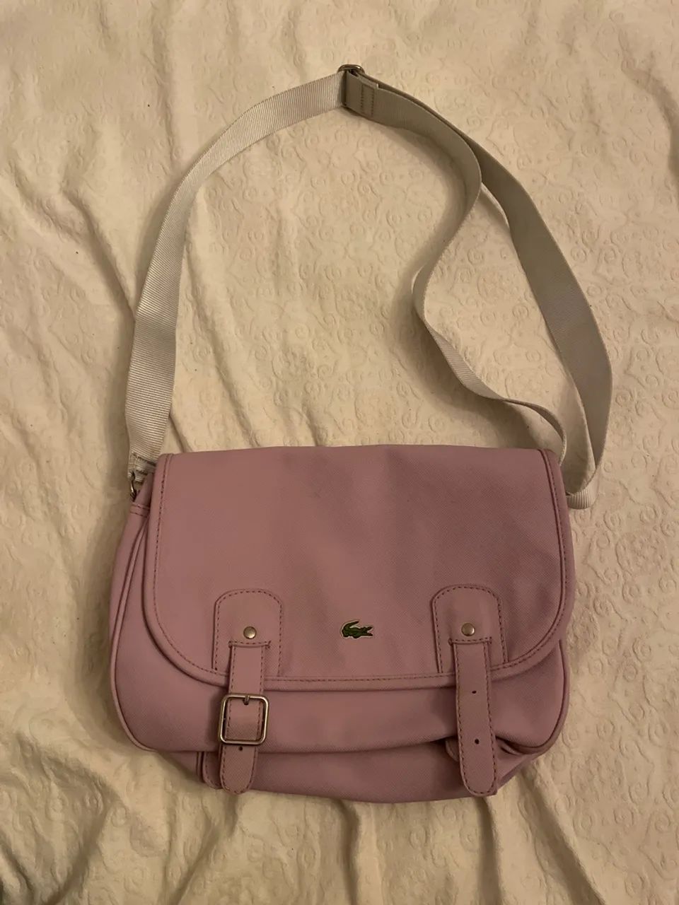 Bolsa Messenger Bag Lacoste 