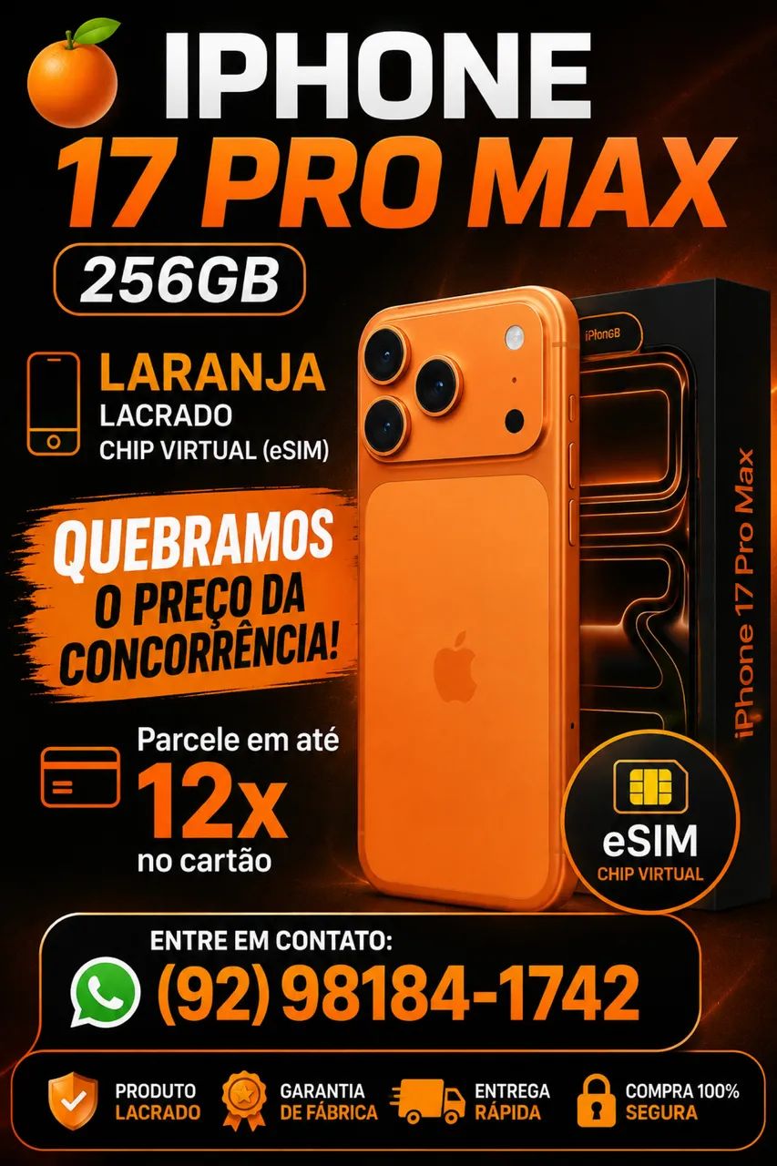 iPhone 17 pro Max 256GB