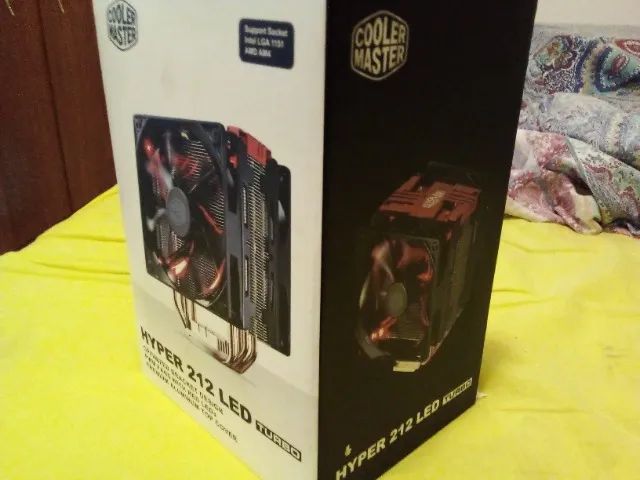 Fan Cooler Master Hyper 212 LED turbo - Foto 4