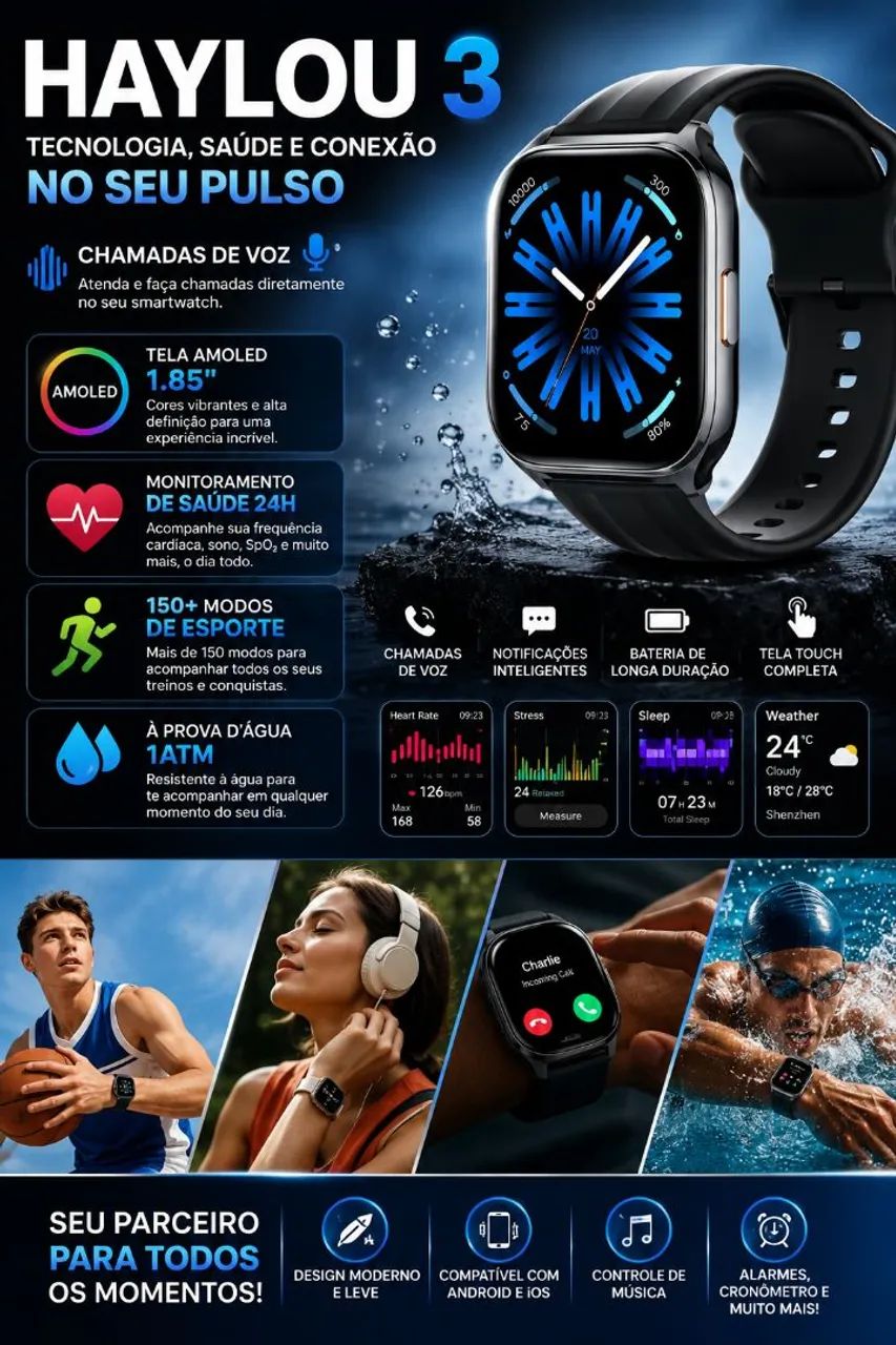 Smartwatch Haylou Watch 3