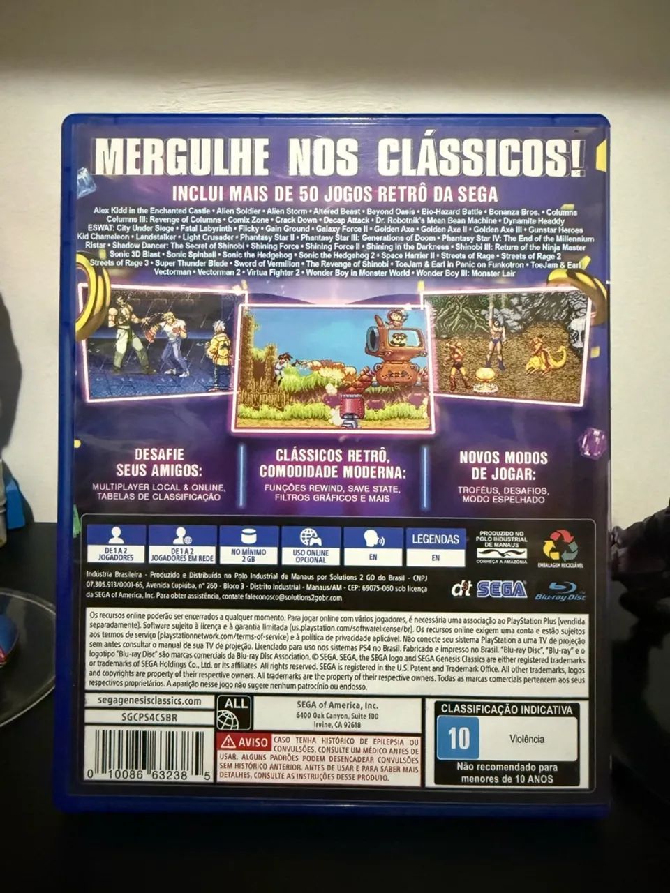 Sega Genesis Classics para PS4  - Foto 2