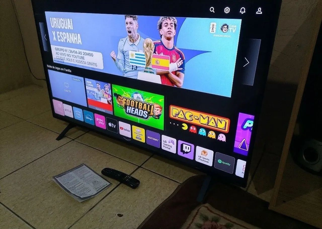 Smartv LG 55 polegadas 4k com Alexa e comando de voz  - Foto 2