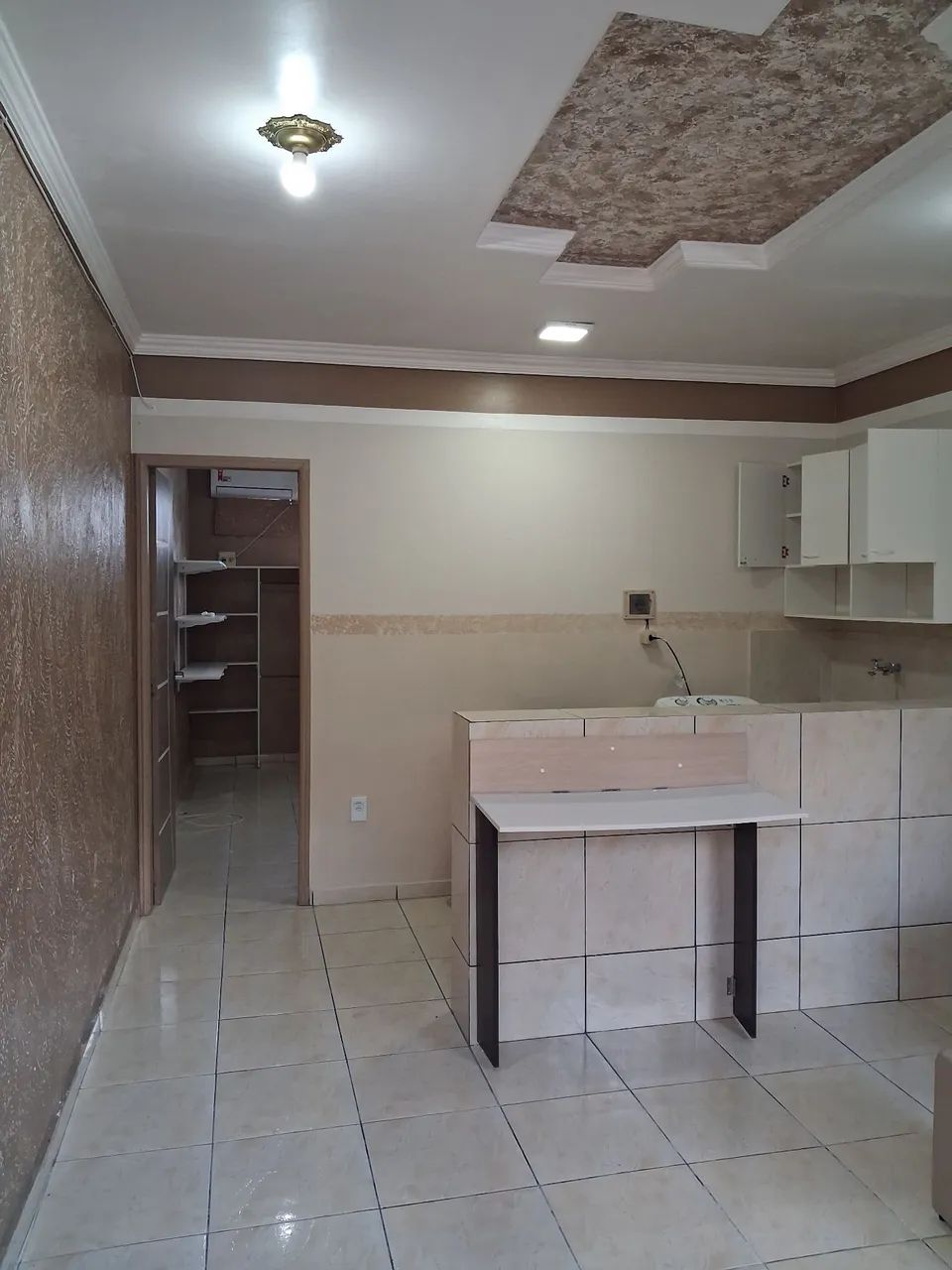 Apartamento tipo lote mobiliado no Parque Dez 