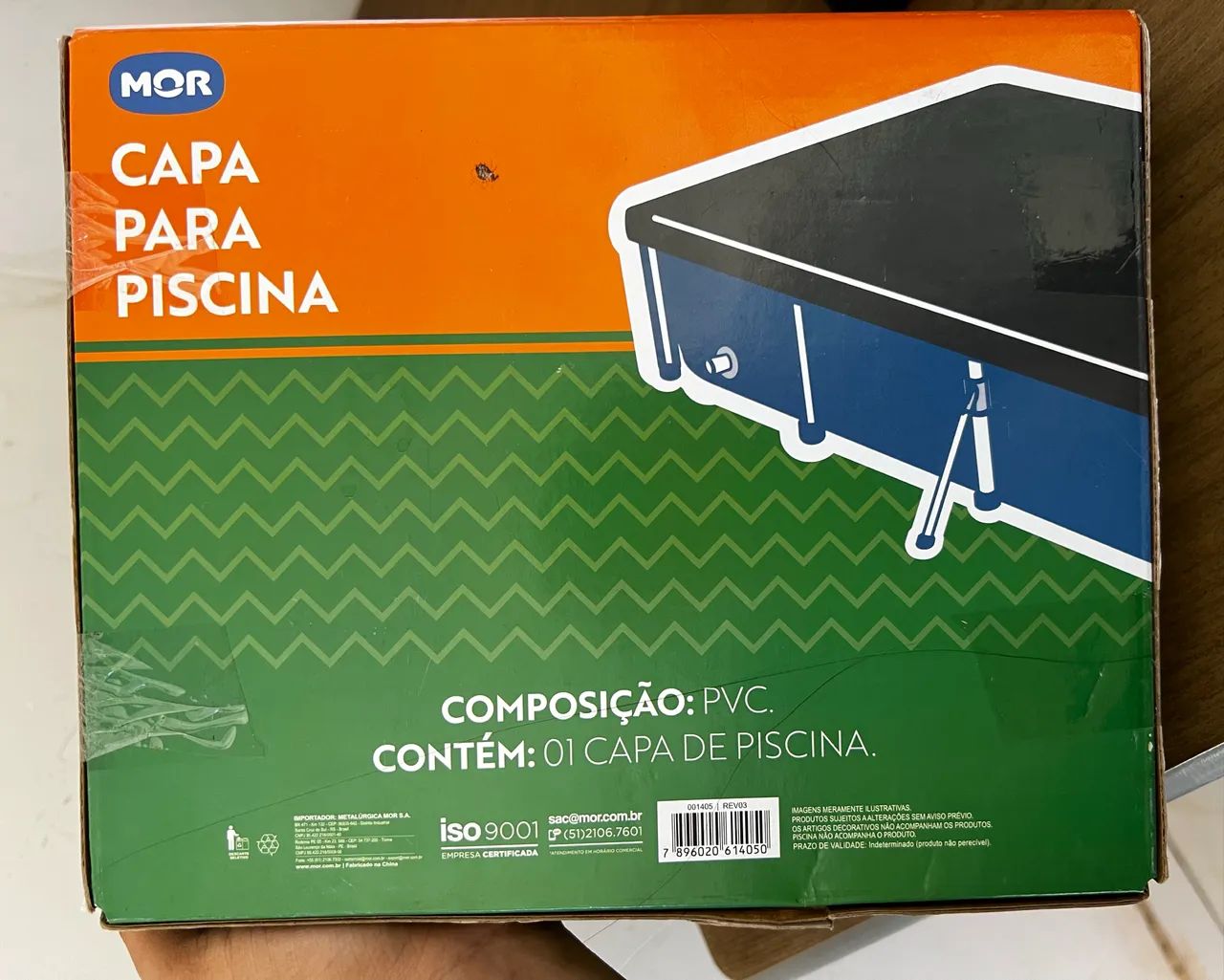 Capa para Piscina Retangular 3000 Litros MOR - Proteção e Qualidade - Foto 2