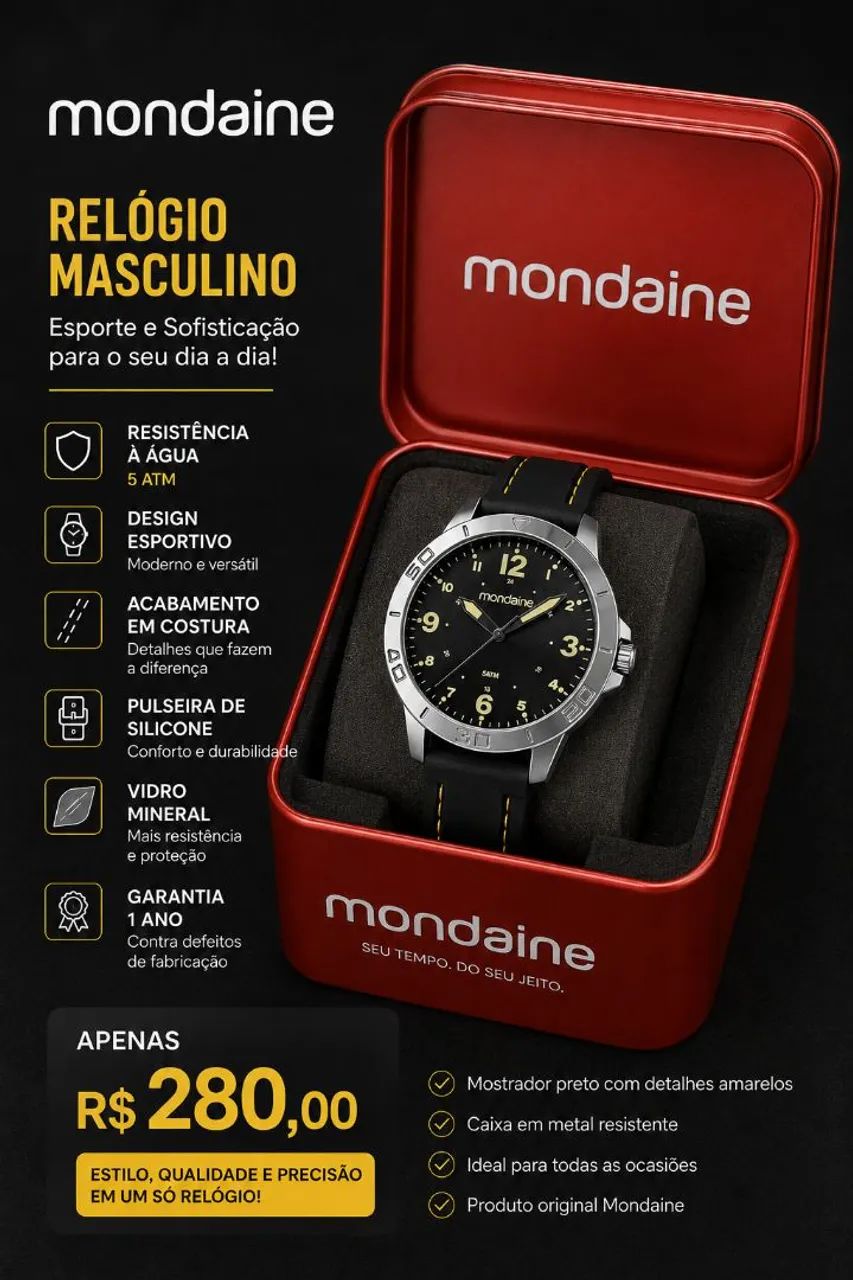 relógio Mondaine Original