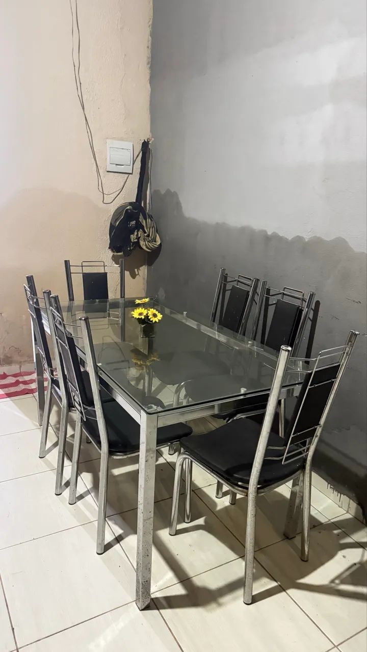 MESA DE VIDRO