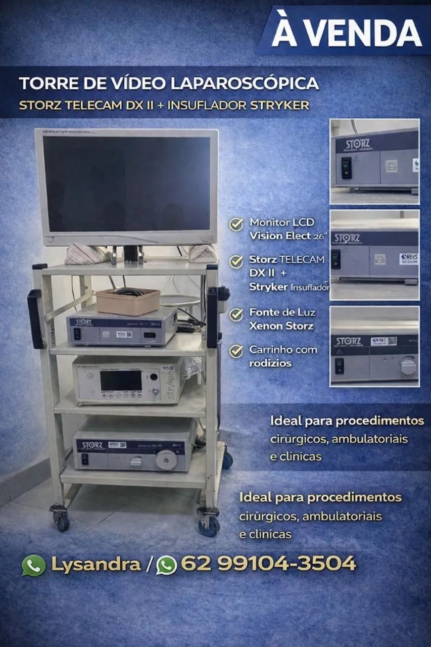 Torre De Video Hospitalar Storz